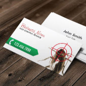 Pest Control Professional Bug Killer Visitekaartje
