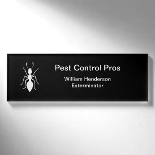 Pest Control Professional Name Tags