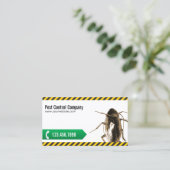 Pest Control Professional Visitekaartje (Staand voorkant)