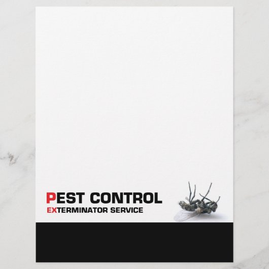 Pest control-service flyer (Voorkant)