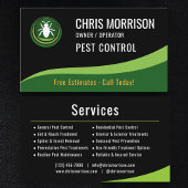 Pest Control Service Visitekaartje