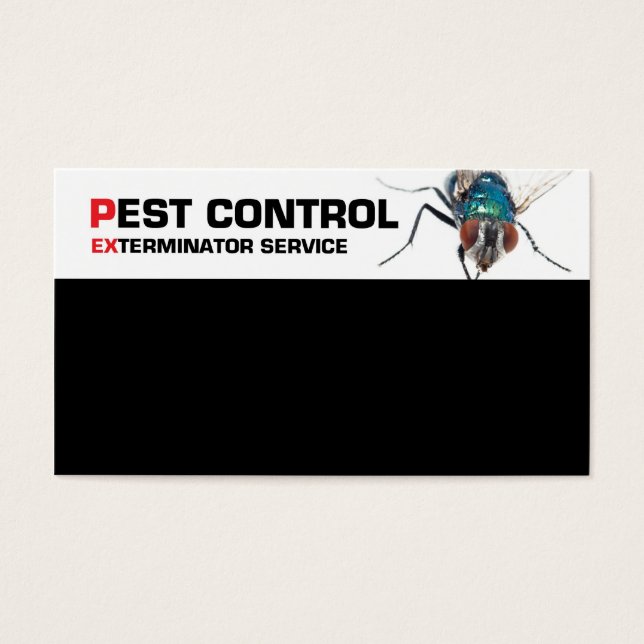 Pest control-service visitekaartjes (Voorkant)