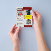 Pest Control Services Custom Flyer (Hand)