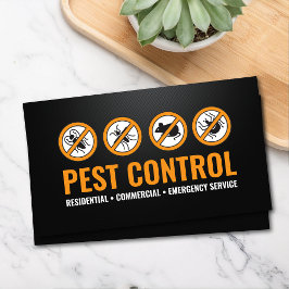 Pest Control Services - Exterminator Business Card Visitekaartje