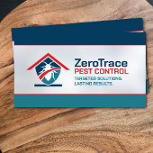 Pest Control Services - Exterminator Business Card Visitekaartje