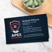 Pest Control Services - Exterminator Business Card Visitekaartje