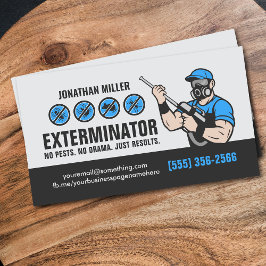 Pest Control Services - Exterminator Visitekaartje