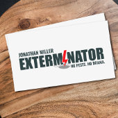 Pest Control Services - Exterminator Visitekaartje