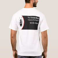 Pest Control T-Shirts voor zakelijk gebruik