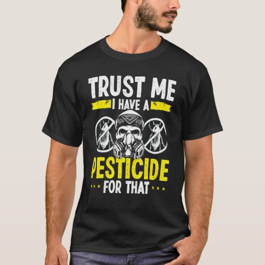 Pest Control Technicia Pest Controller Bug Killer T-shirt (Voorkant)
