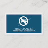 Pest Control Visitekaartje (Voorkant)