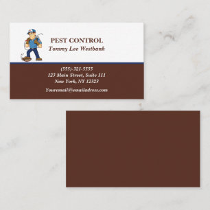 Pest Control Visitekaartje