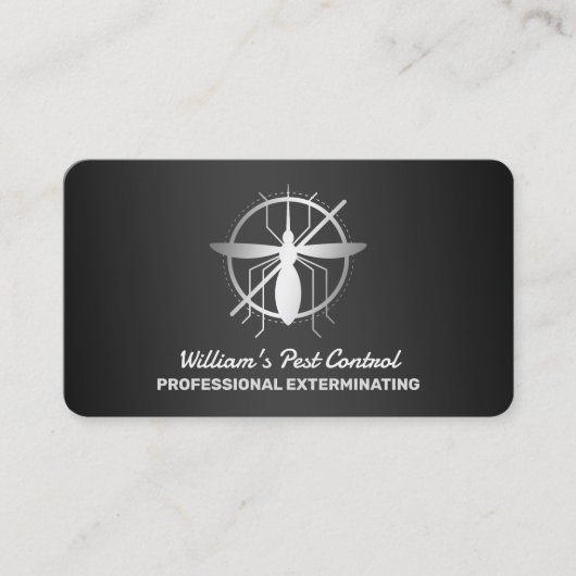 Pest Control Visitekaartje (Voorkant)