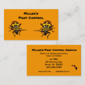 Pest Control Visitekaartje (Voorkant / Achterkant)