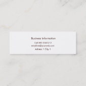 Pest Control - Visitekaartje (Achterkant)