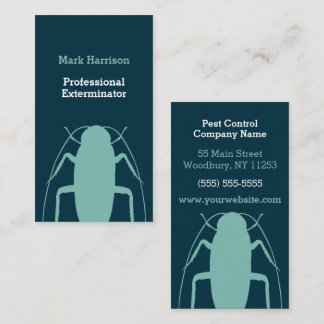 Pest Control Visitekaartje