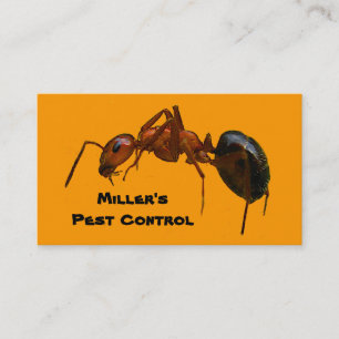 Pest Control Visitekaartje