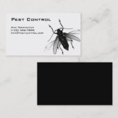 Pest Control Visitekaartje Fly (Voorkant / Achterkant)