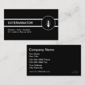 Pest Control Visitekaartjes (Voorkant / Achterkant)