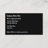 Pest Control Visitekaartjes (Achterkant)