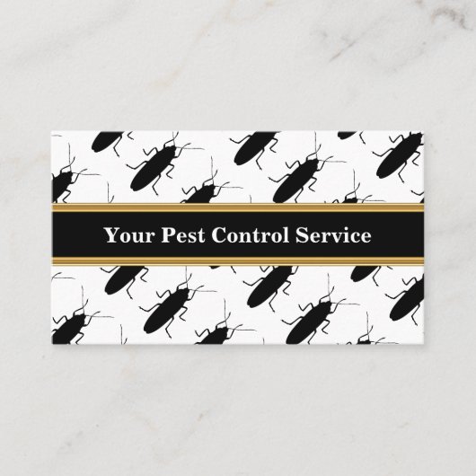 Pest Control Visitekaartjes (Voorkant)