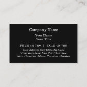 Pest Control Visitekaartjes (Achterkant)