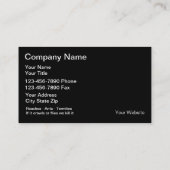 Pest Control Visitekaartjes (Achterkant)