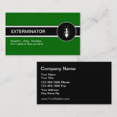 Pest Control Visitekaartjes (Voorkant / Achterkant)