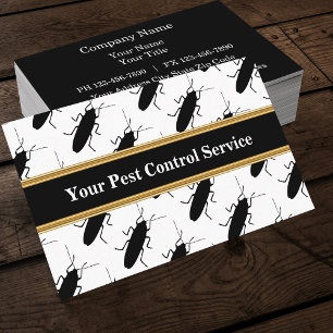 Pest Control Visitekaartjes