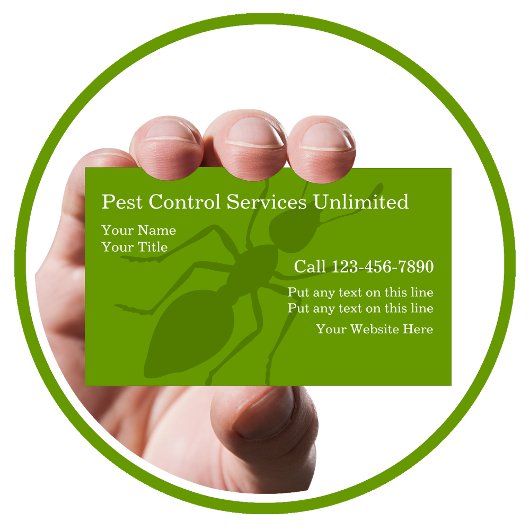 Pest Control Visitekaartjes