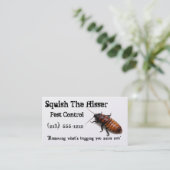 Pest Control Visitekaartjes (Staand voorkant)