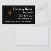 Pest Control Visitekaartjes (Voorkant / Achterkant)