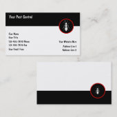 Pest Control Visitekaartjes (Voorkant / Achterkant)