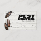 Pest-controle Visitekaartje (Voorkant)