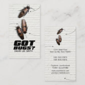 Pest-controle Visitekaartje (Voorkant / Achterkant)