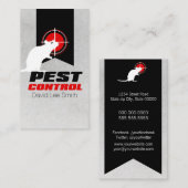 Pest-controle Visitekaartje (Voorkant / Achterkant)