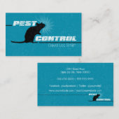 Pest-controle Visitekaartje (Voorkant / Achterkant)