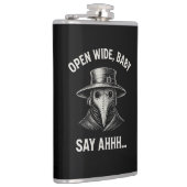 Pest Doctor Dark Humor Heupfles (Rechts)