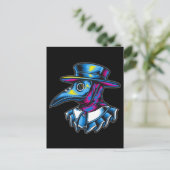 Pest Doctor Illustratie Briefkaart (Staand voorkant)