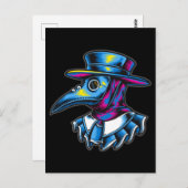 Pest Doctor Illustratie Briefkaart (Voorkant / Achterkant)