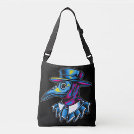 Pest Doctor Illustratie Crossbody Tas