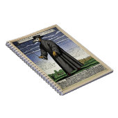 Pest Doctor - Kleur Koper Gravure 1656 - Notitieboek (Rechterzijde)