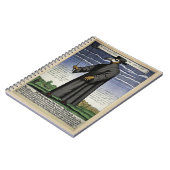 Pest Doctor - Kleur Koper Gravure 1656 - Notitieboek (Linkerzijde)