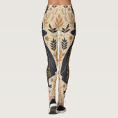  Pest Doctor SCP-049 Halloween Steampunk Leggings (Achterkant)