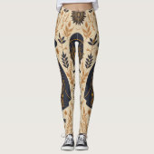  Pest Doctor SCP-049 Halloween Steampunk Leggings (Voorkant)