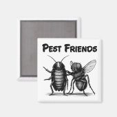 Pest Friends BFF Magneet (Voorkant / Achterkant)