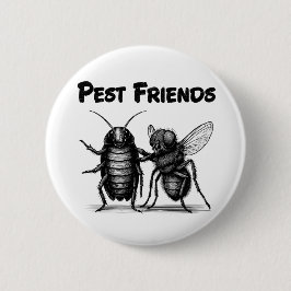 Pest Friends BFF Ronde Button 5,7 Cm