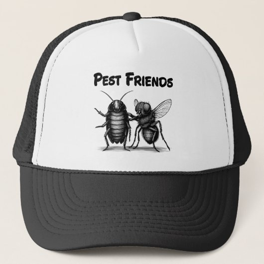 Pest Friends BFF Trucker Pet (Voorkant)