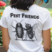 Pest Friends BFF voor & achter T-shirt