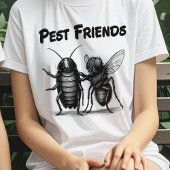Pest Friends BFF Vrouwen T-shirt